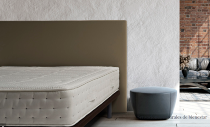 Colchón muelles ensacados Nature. Detalle cama