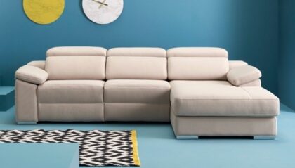 Sofá chaise-longue relax Mustang