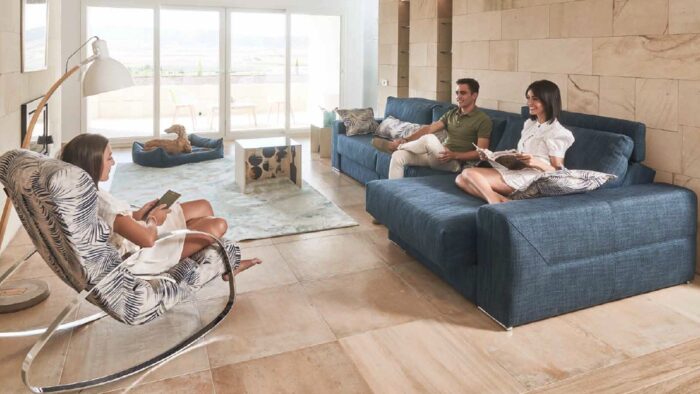 Sofá deslizante eléctrico Ares Sofá deslizante eléctrico Ares