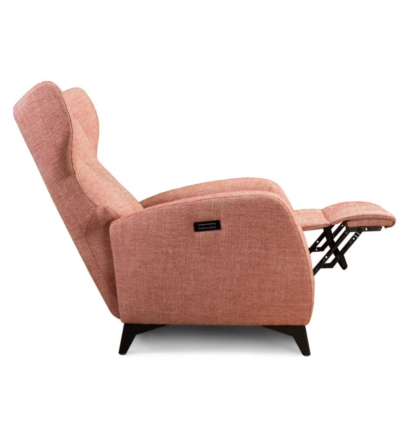 Sillón Lotus visto de perfil