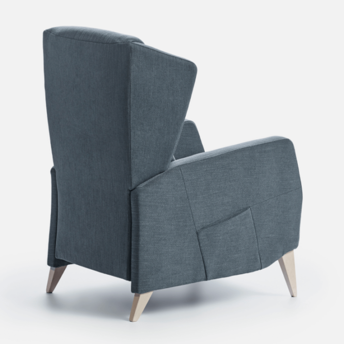 Sillón reclinable spok 4 sillon reclinable spok visto de espalda