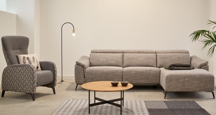 Sofá Tucán con relax y motores