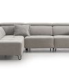 Sofá flow deslizantes con rinconera terminal