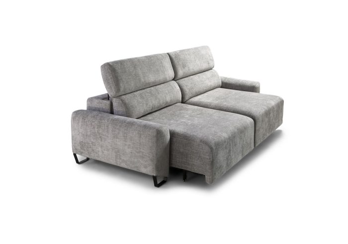 Sofá Karisma deslizante con rueda abierto.