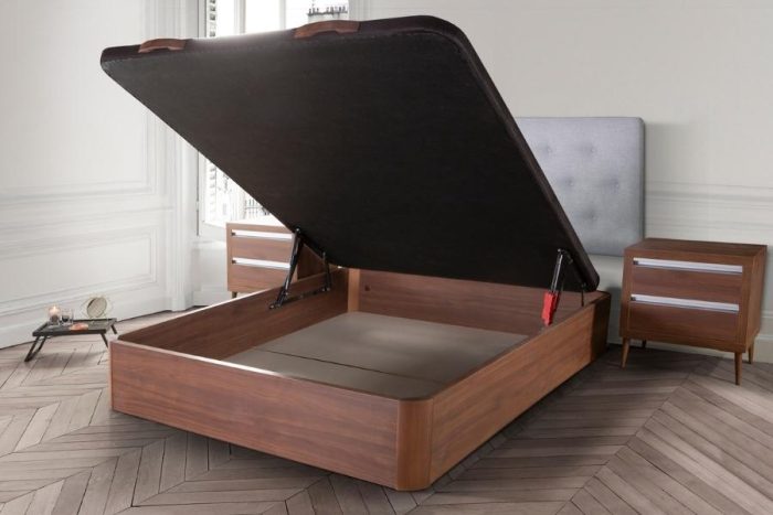 Canapé madera Zeus tapa abierta Canapé madera Zeus tapa abierta